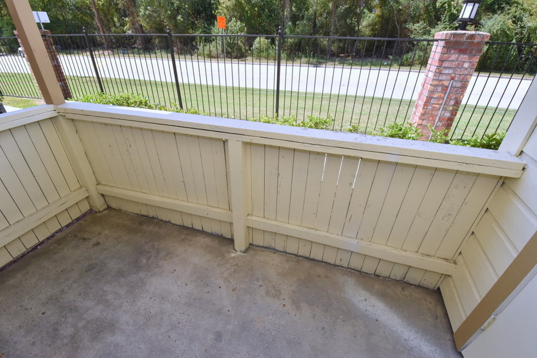 Patio at Deerbrook Apartments